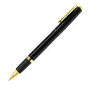 OHTO CERAMIC ROLLERBALL CR01 0.5 THICK BARREL GOLD BLACK