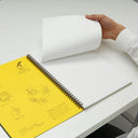 Maruman Mnemosyne B5 Notebook - 7mm Lined - Black