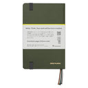 Maruman Mnemosyne A6 Journal - 6.5mm Lined - Deep Green