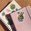 Sticker Horse - Big Talk For Someone In Fireball Range Sticker