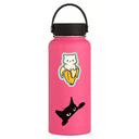 Juju and Moxie - Sneaky Kitty Cat Cute Clear High Quality Vinyl Sticker