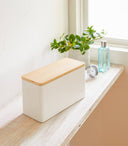 Yamazaki Home - Countertop Organizer - Steel + Wood