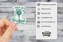 Sticker Lodge - I Told My Therapist About You Vinyl Sticker