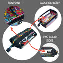ZIPIT Clear Lenny Pencil Case
