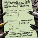 Rite in the Rain - Rite in the Rain 3.5" x 5" Pocket Notebook, Green