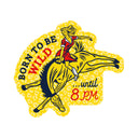 Juju and Moxie - Born to be Wild Funny High Quality Vinyl Sticker