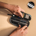 Endless Companion Leather Adjustable Pen Pouch - 3 Pens - Green