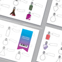 Wearingeul Impression Ink Color Swatch Paper - A5 - Alice's Potion