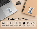 Sticker Lodge - On My Way To Make The Vibes Weird Vinyl Sticker
