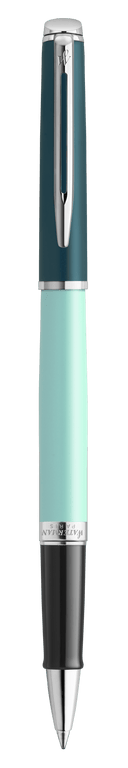 Waterman Hémisphère 2022 Green Chrome Trim Rollerball Pen