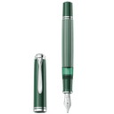 Pelikan Souveran M815 Fountain Pen - Metal Striped Green (Special Edition)