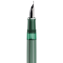 Pelikan Souveran M815 Fountain Pen - Metal Striped Green (Special Edition)