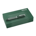 Pelikan Souveran M815 Fountain Pen - Metal Striped Green (Special Edition)