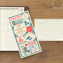 Traveler’s Company Traveler’s Notebook Plastic Sheet 2027 - Regular Size