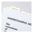 LACONIC STYLE BOOKMARKER WEEKLY