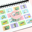Robot Dance Battle - I Love Books Stamp Washi Tape