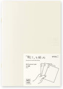 MD NOTEBOOK LIGHT A5 BLANK - 3 Pack (Pack A)