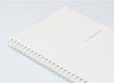 Maruman Mnemosyne A5 Spiral Notebook Soft cover- 7mm Lined - Off-white
