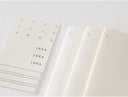 MD NOTEBOOK LIGHT A5 BLANK - 3 Pack (Pack A)