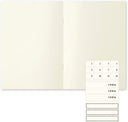 MD NOTEBOOK LIGHT A5 BLANK - 3 Pack (Pack A)