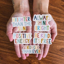 Big Moods - Be Kind, It's Free Positivity Lettering Sticker