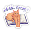 Big Moods Sticker - "Whatcha Reading" Sticker