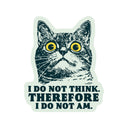 Juju and Moxie - Funny Kitty Cat Goofy Humor High Quality Vinyl Sticker