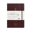 Nonble A5 Notebook - Ruled - Bordeaux