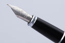 Diplomat Excellence A2 Fountain Pen - Black Lacquer with Chrome Trim