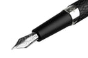 Diplomat Cobra Fountain Pen - Black Guilloche