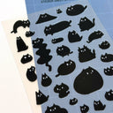 Robot Dance Battle - Sumi The Black Cat Odd Day Planner Sticker Sheet