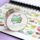 Robot Dance Battle - Chaos of Frogs Washi Tape