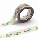 mt masking tape - 15mm sea glass and shells