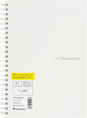 Maruman Mnemosyne A5 Spiral Notebook Soft cover- 7mm Lined - Off-white