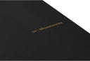 Maruman Mnemosyne 180 X 100 Notepad - 5mm GRID - Black