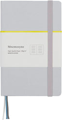 Maruman Mnemosyne A6 Journal - 6.5mm Lined - Light Grey