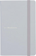 Maruman Mnemosyne A6 Journal - 6.5mm Lined - Light Grey