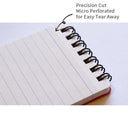 Maruman M Memo Mini Notepad - A7 - 6mm Lined - Red