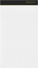 Maruman Mnemosyne 180 X 100 Notepad - 5mm GRID - Black