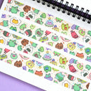 Robot Dance Battle - Chaos of Frogs Washi Tape