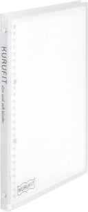 Maruman Kurufit Binder - B5 - 26 Rings - Clear