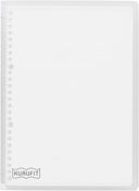 Maruman Kurufit Binder - B5 - 26 Rings - Clear