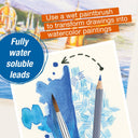 Faber-Castell Goldfaber Aqua Watercolor Pencils, Tin of 12