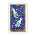 Big Moods - Drink More Water Tarot Card Sticker