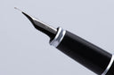 Diplomat Excellence A2 Fountain Pen - Black Lacquer with Chrome Trim