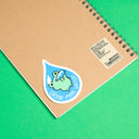 Robot Dance Battle - Drink More Water Vinyl Sticker