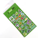 Robot Dance Battle - A Frog Day Planner Sticker Sheet