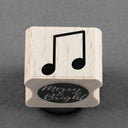 Merry and Bright - Stamp Music Note 15 x 15 mm