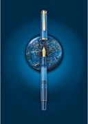 Pelikan Classic M200 Golden Lapis Fountain Pen