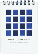 Maruman Memo Lined - A7 - Don't Forget
